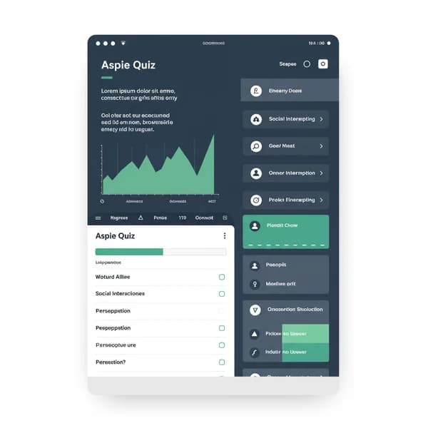 Aspie Quiz interface