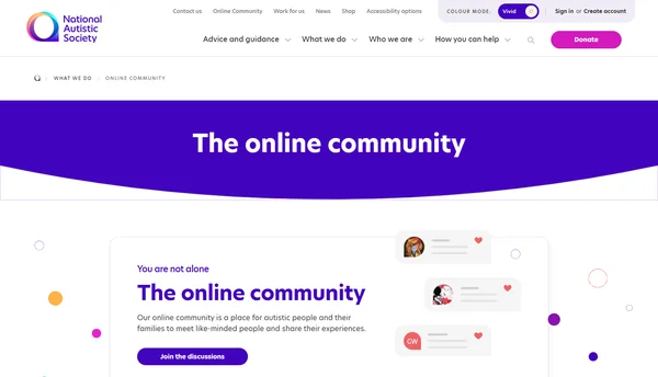 National Autistic Society Online Community