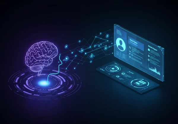 AI analyzing data for personalized autism report insights