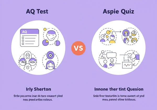 Comparing AQ and Aspie Quiz tests side-by-side