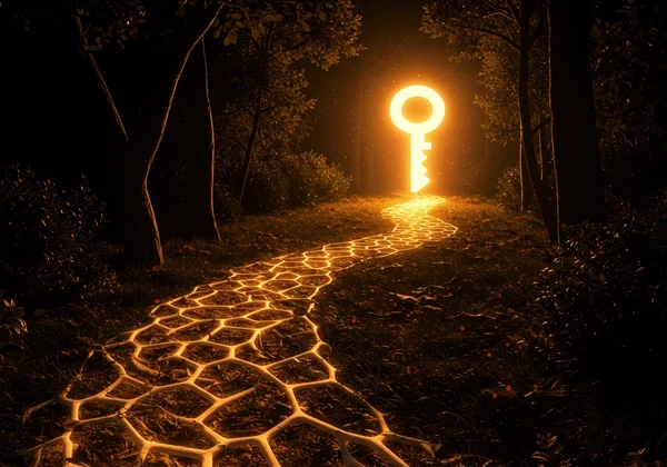Abstract path leading to self-understanding and acceptance