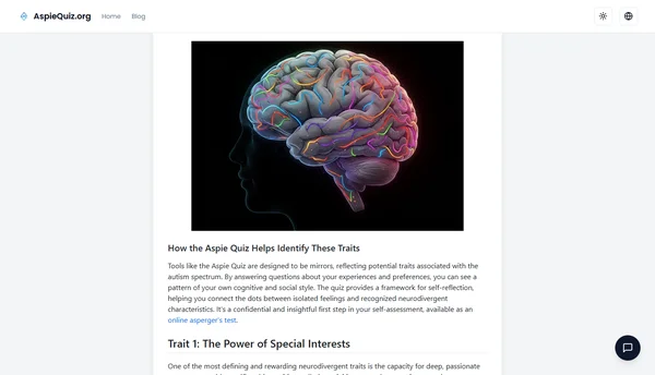 Understanding Your Aspie Quiz Results: 5 Neurodivergent Strengths